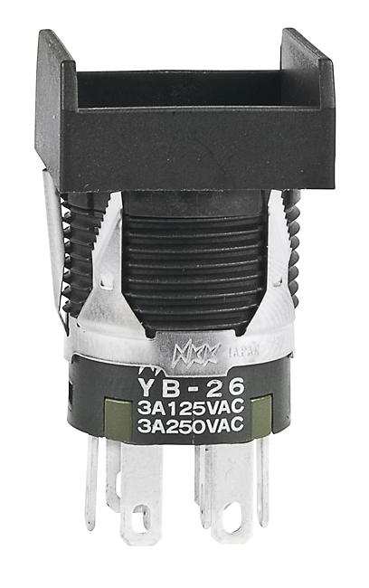 Buy Industry Control Components Short Body Pushbuttons Series YB Part Number YB26KKW01 Online