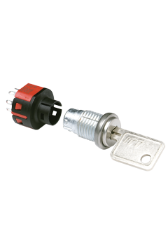 YF011U2C2WCNB C&K COMPONENTS 4 Tumbler Miniature Switchlock | myMectronic