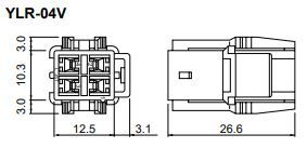 Buy JST YL Series Connector Part Number YLR04V Online