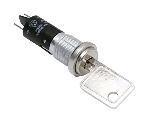 Ck Switches YM Series 4 Tumbler Miniature Locking Switch for Industrial Applications