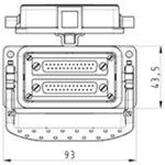 Z7.415.1710.0 WIELAND ELECTRIC 2x25 Pole D-Sub Connector | myMectronic