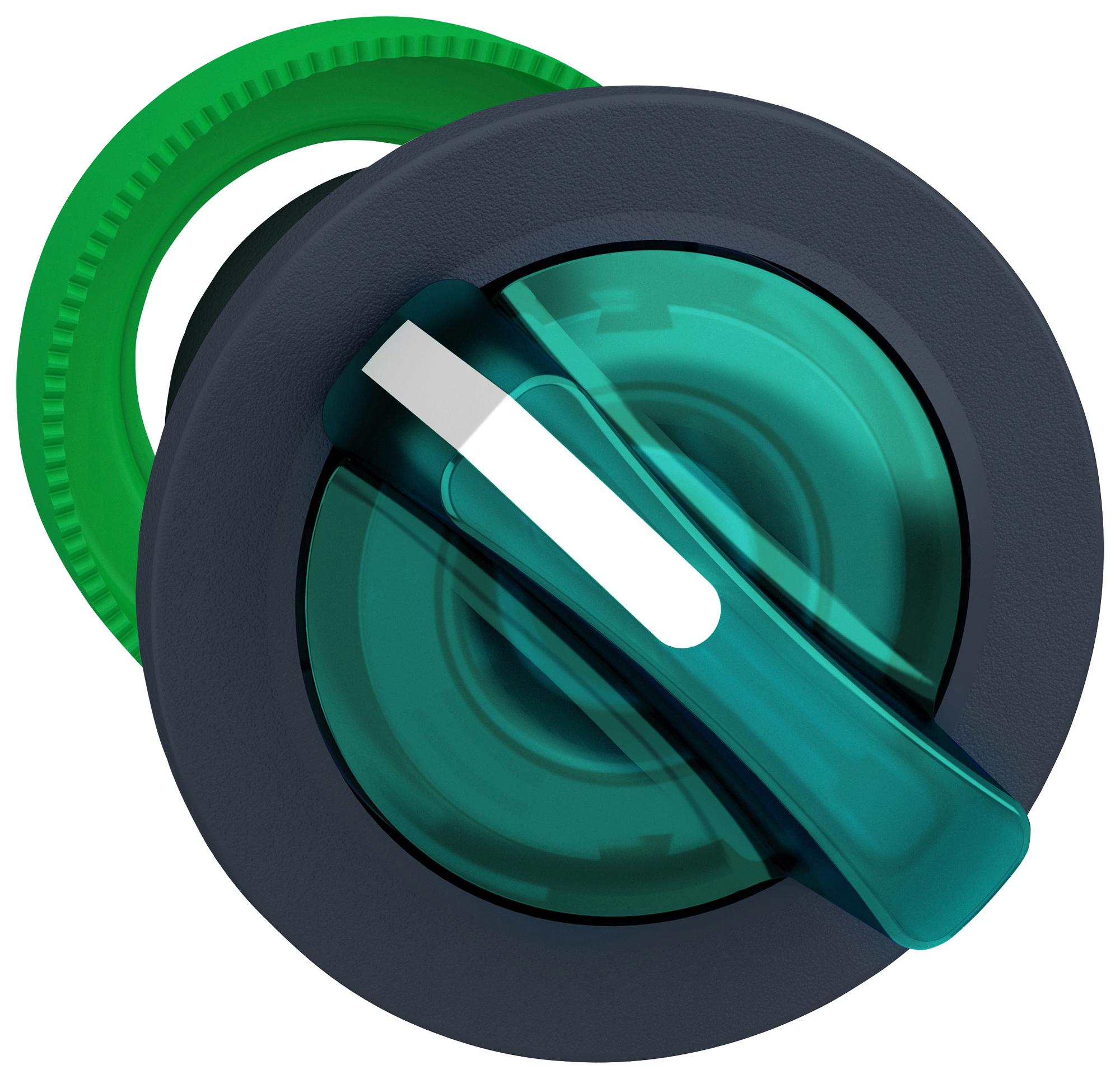 Schneider Electric Series XB5 Green Selector: ZB5FK1233