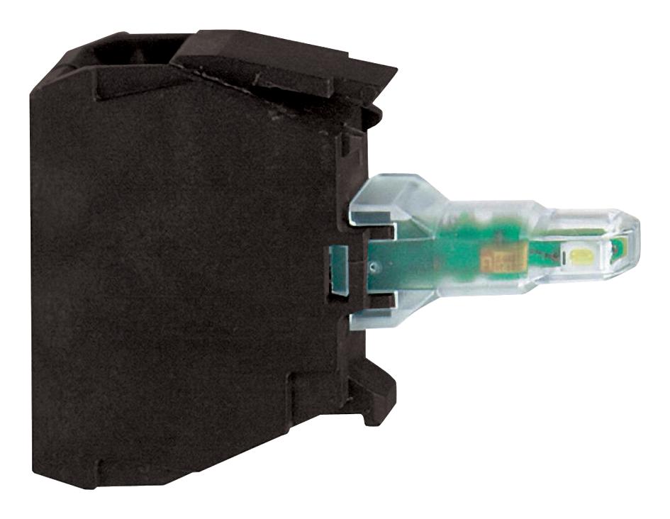 Schneider Series XB4 Green Light Block: ZBVB3