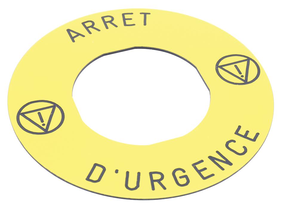 Harmony XB4 Legend Emergency Stop Signs: ZBY9130T