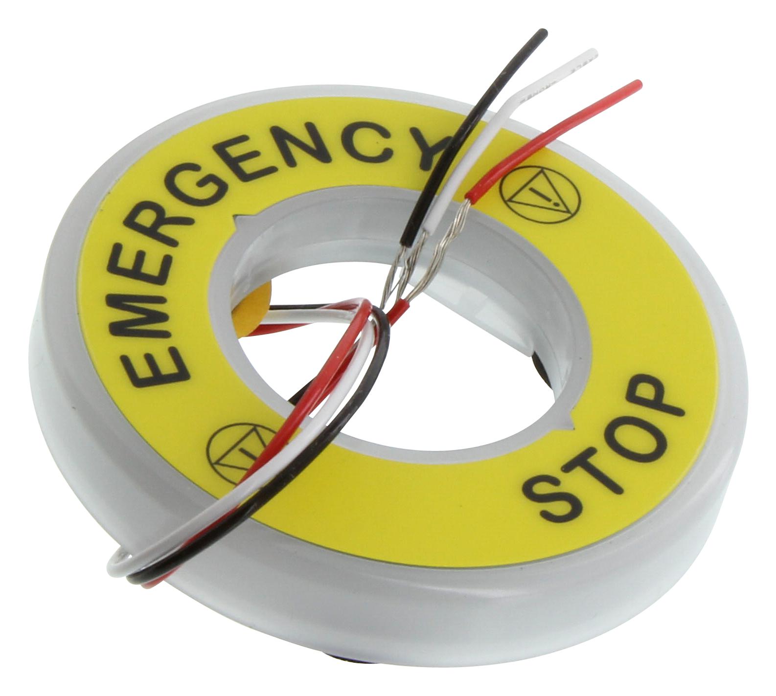 Schneider Series Emergency Stop Indicator Ring: ZBY9W3B330