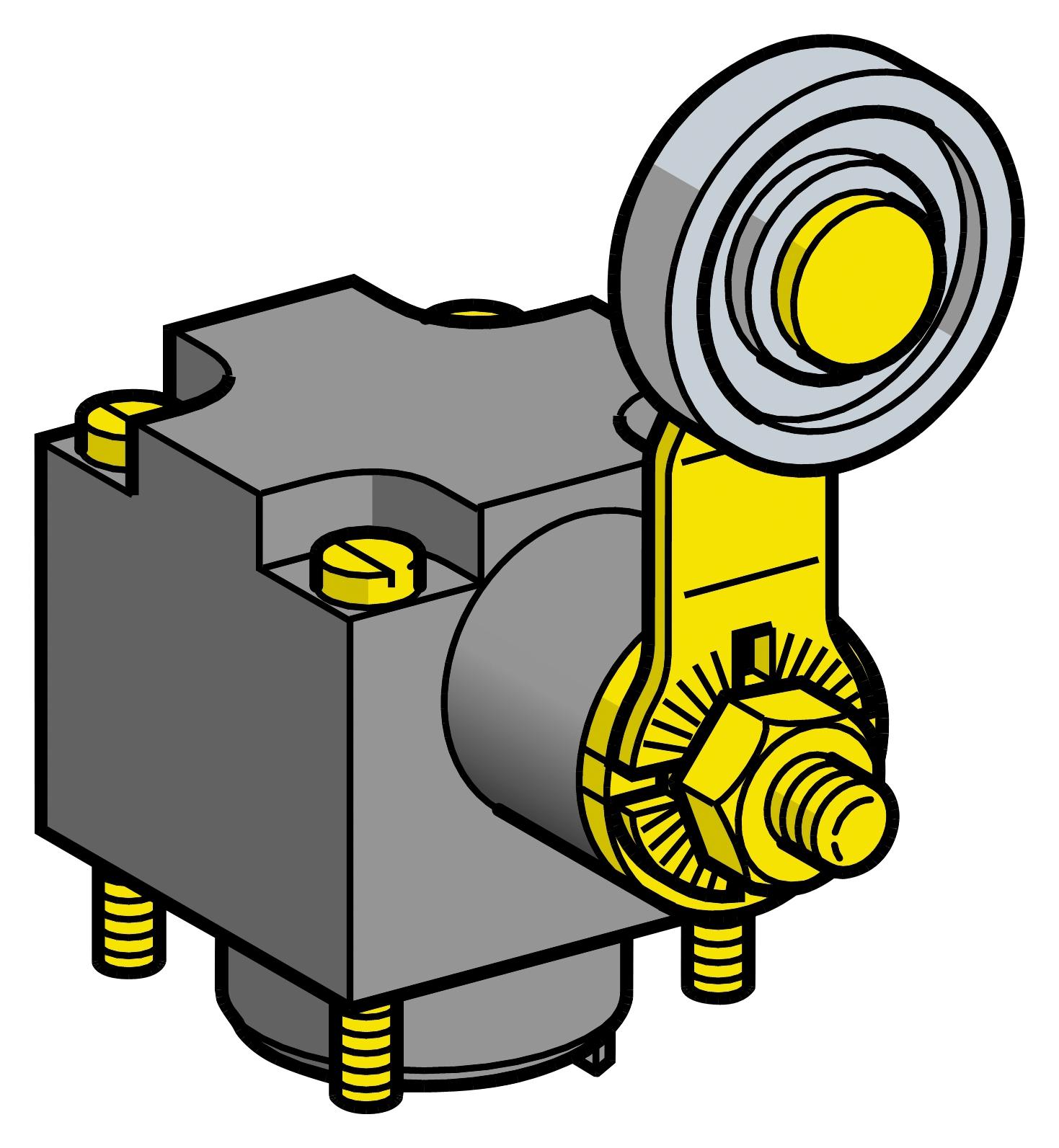 Schneider Electric ZCKG0 – Reliable Rotary Limit Switch Head for Industrial Applications