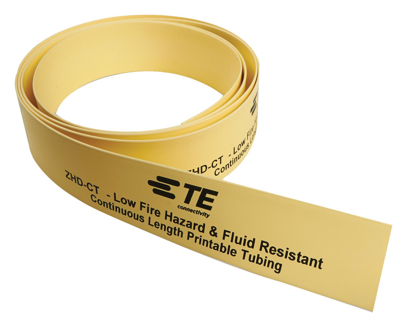 TE Connectivity Series ZHDCT Heat Shrink Marker Tube: ZHDCT50M127OUT4