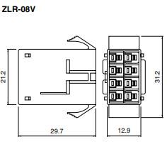 JST ZL-08V – Reliable Connector Housing for Industrial Applications