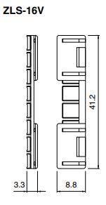 JST ZLS16V – Reliable Electrical Connector Retainer for Industrial Applications